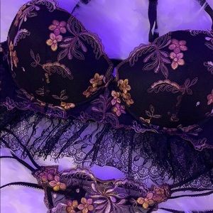 🖤✨Elegant Saki Silver lingerie Set✨🖤